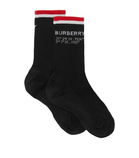 burberry logo socks|burberry socks for women uk.